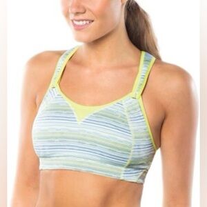 Brooks Moving Comfort Rebound Racer High Impact Sports Bra 36B Running Gym. 21